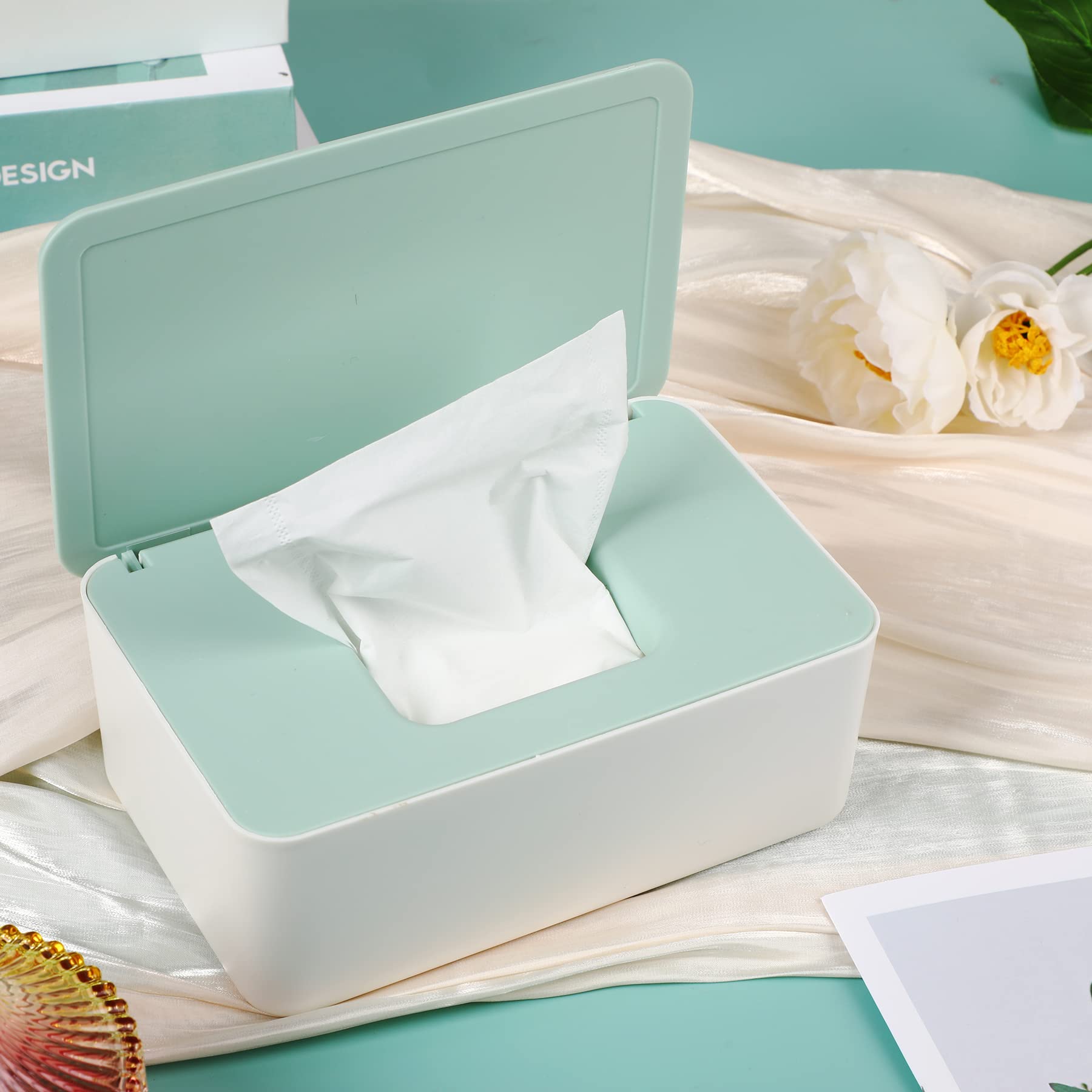 NOVWANG wipes dispenser portable-use compact for living room, car, or travel