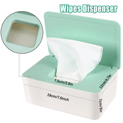 NOVWANG wipes dispenser top cover highlights detachable lid for quick refill
