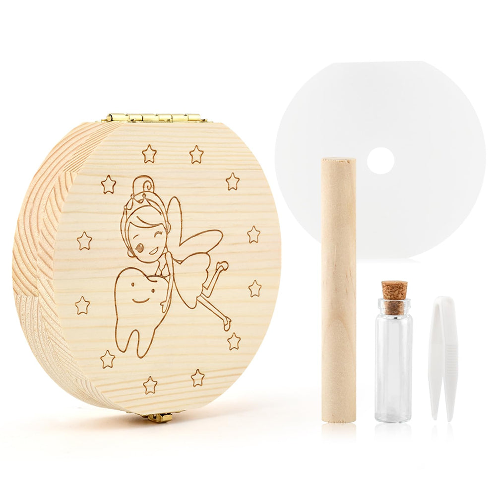 NOWHYX Tooth Fairy Box child holding it demonstrates kid-friendly size.