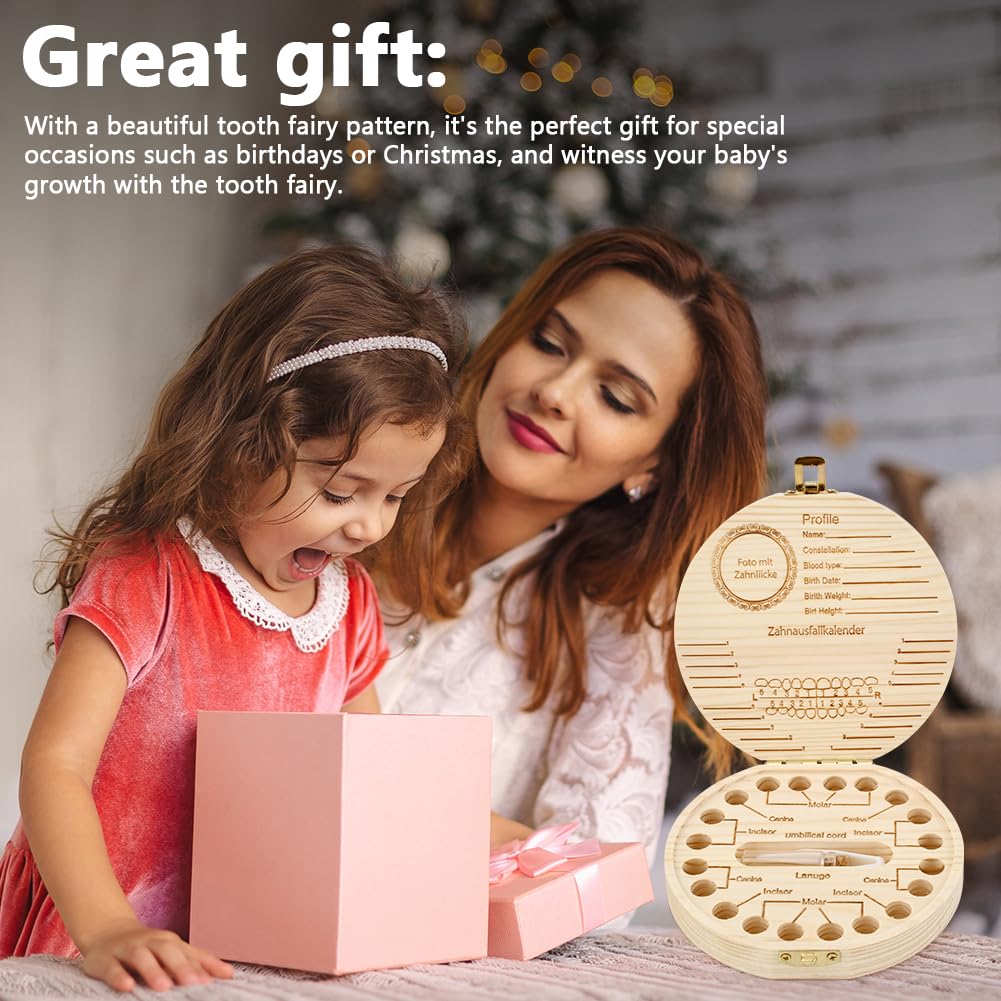 NOWHYX Tooth Fairy Box gift-ready packaging suggests a special keepsake.