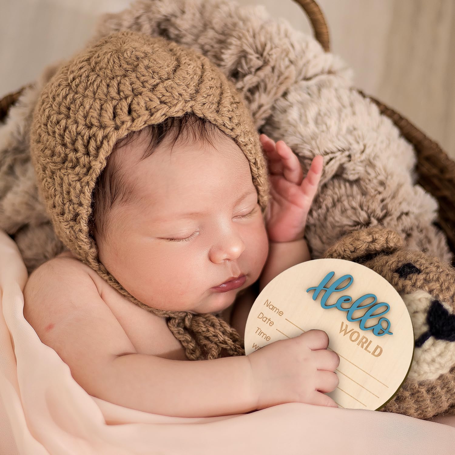 NQEUEPN baby room decor wooden sign enhances nursery styling.