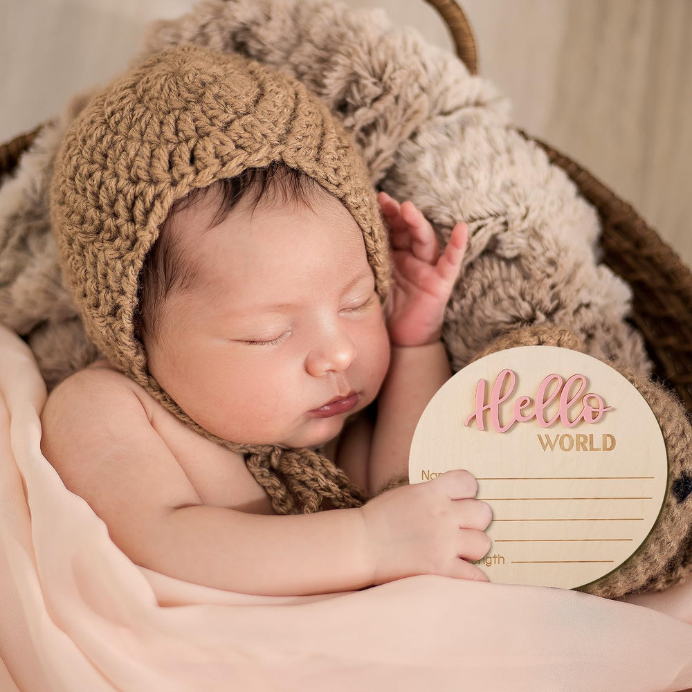 NQEUEPN newborn announcement sign decor for nursery charm