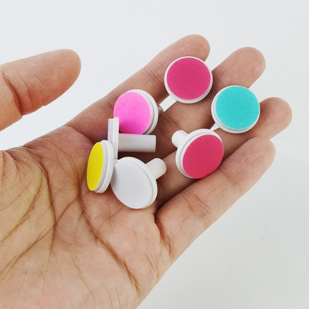 NSBELL pink adult nail pad for gentle shaping and routine filing.