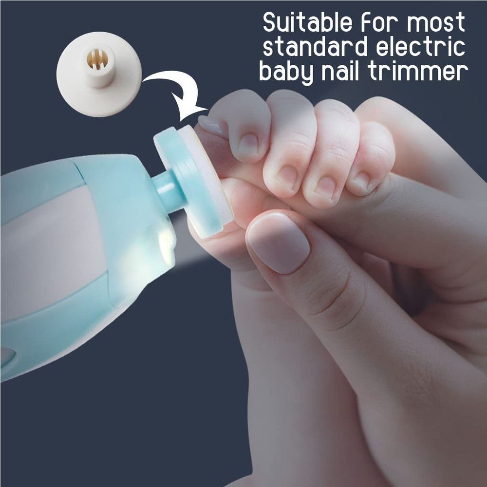 NSBELL yellow adult nail pad for everyday use with standard trimmers.