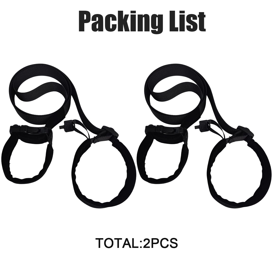 Close-up of the nsgglecher locking design on the wrist harness demonstrates secure control.