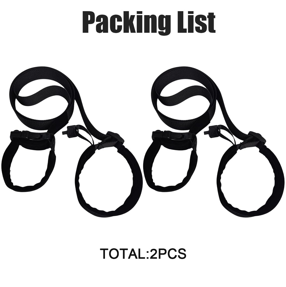 Close-up of the nsgglecher locking design on the wrist harness demonstrates secure control.