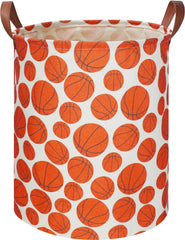 NTAOHAMPER Kids Laundry Hamper with baseball design, ideal for toy and clothing storage.