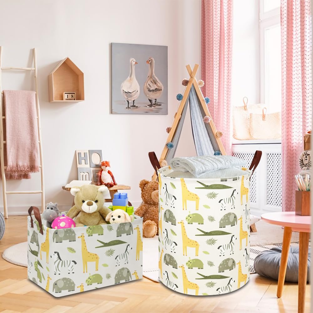 NTAOHAMPER leather handles portable lightweight design.