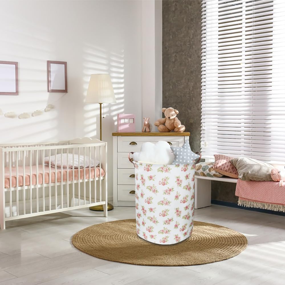 NTAOHAMPER linen cotton fabric hamper highlights breathable material for everyday use.
