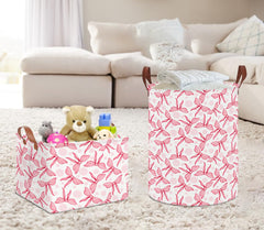 NTAOHAMPER toy bin with handles easy portability in nursery