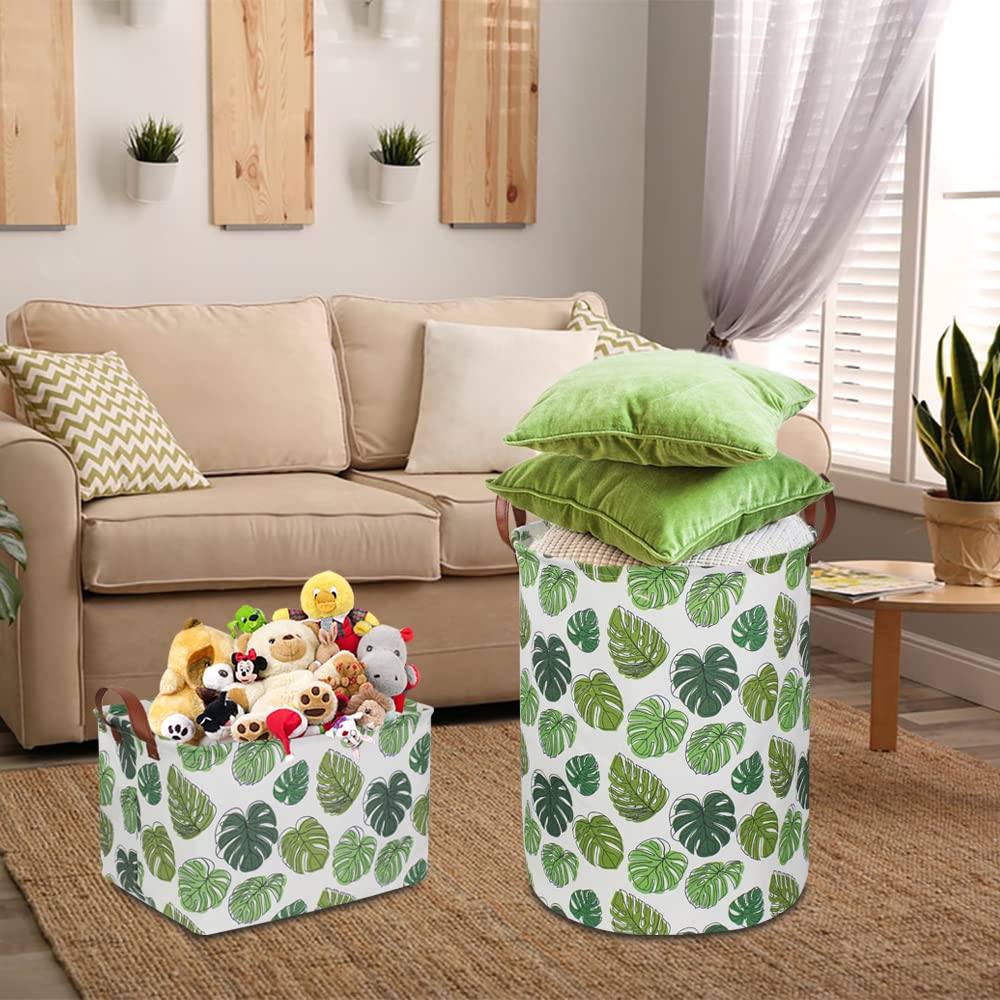 NTAOHAMPER waterproof lining keeps clothes protected during damp laundry days.