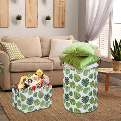 NTAOHAMPER waterproof lining keeps clothes protected during damp laundry days.