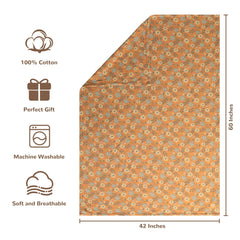 NTBAY blanket with reversible pattern shown for versatile styling and two looks.