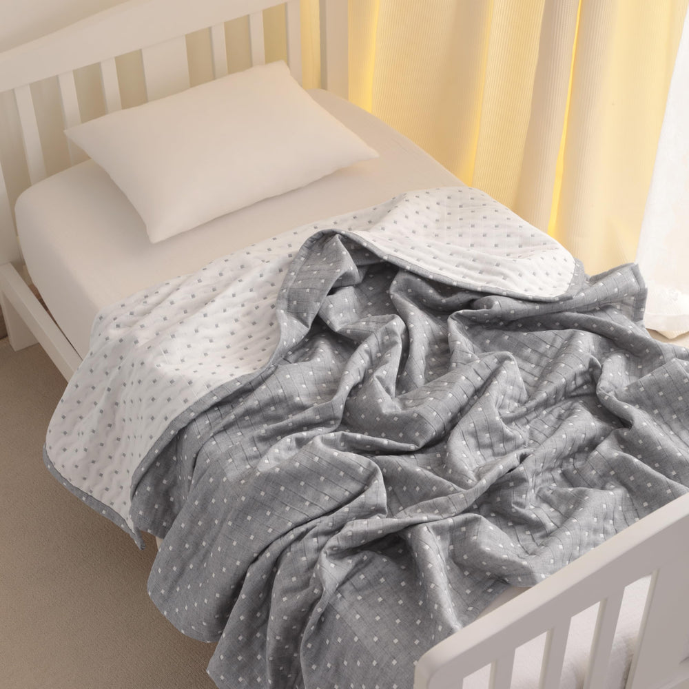 NTBAY 45x60 nursery display showing decorative gift-ready blanket.