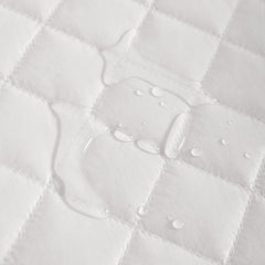 NTBAY breathable microfiber surface with TPU backing for airflow and dry sleeping surfaces.