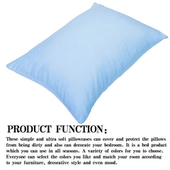 NTBAY easy-care pillowcase ready for machine wash and low-heat drying