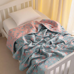 NTBAY muslin cotton jacquard back highlights breathable, skin-friendly comfort during nap and tummy time.