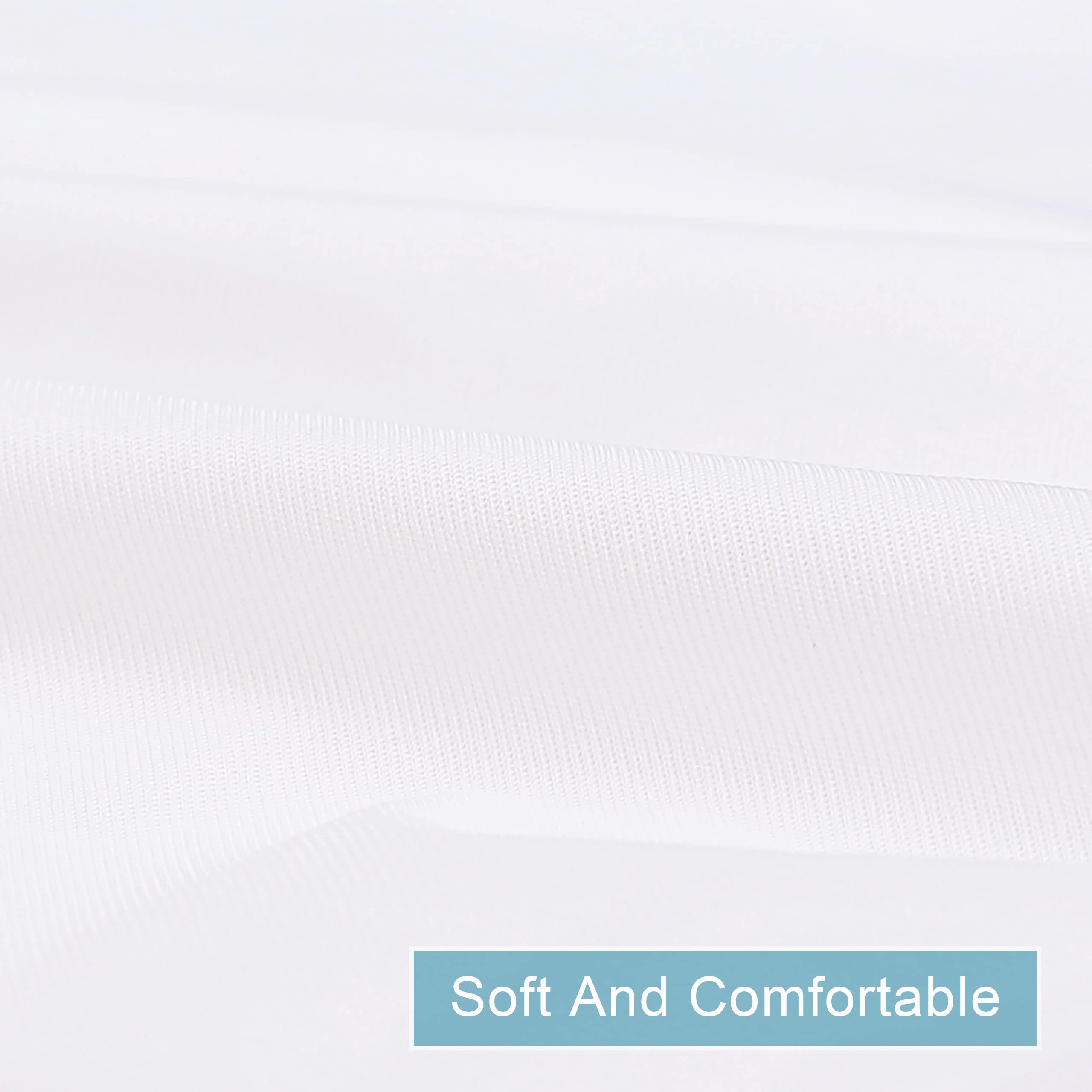 NTBAY pack of four pillow protectors ideal for families