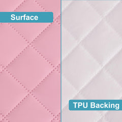 NTBAY quilted microfiber surface image emphasizing softness and comfort