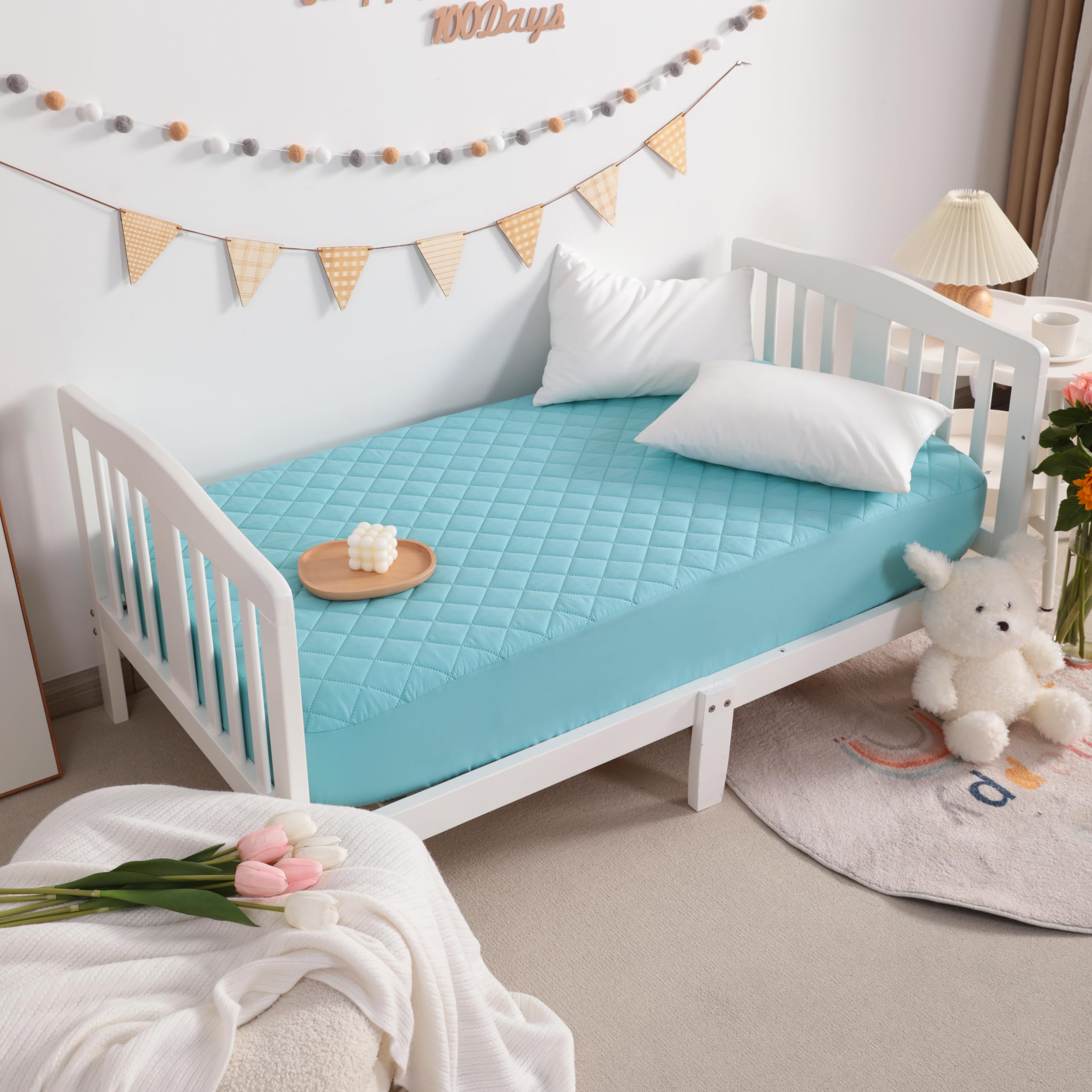 NTBAY silent TPU layer reduces movement noise during sleep