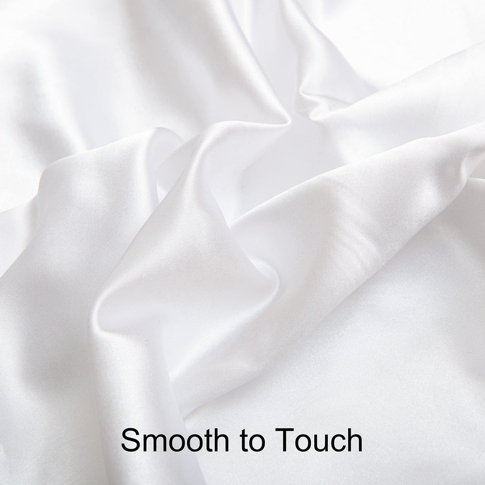 NTBAY silk satin fitted crib sheet color collection highlights nursery-compatible options.