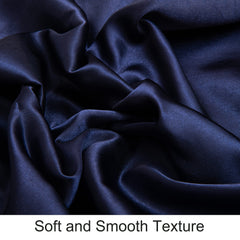 NTBAY navy blue pillowcase with soft-touch fabric for gentle skin
