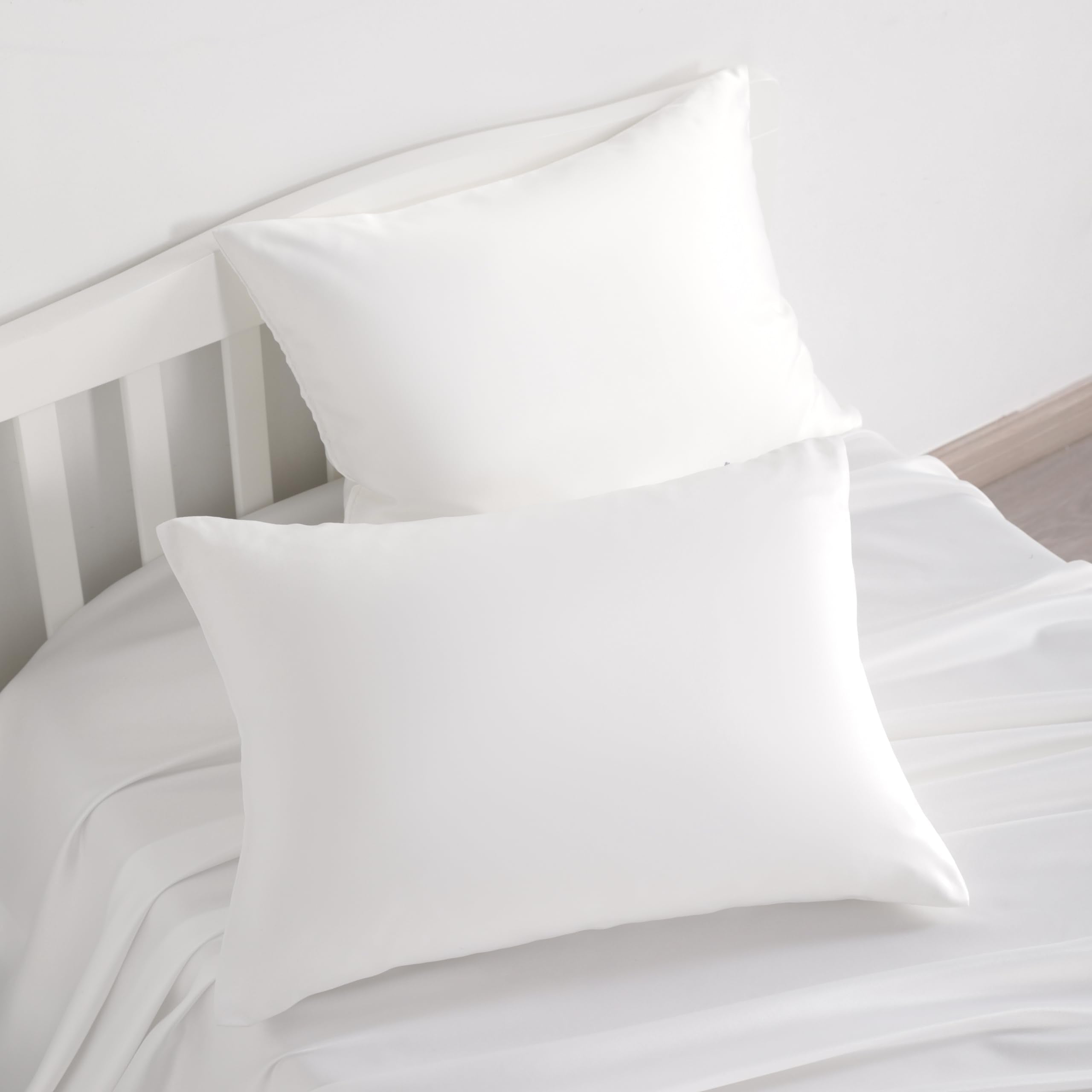 NTBAY soft-touch satin against baby skin for gentle comfort.
