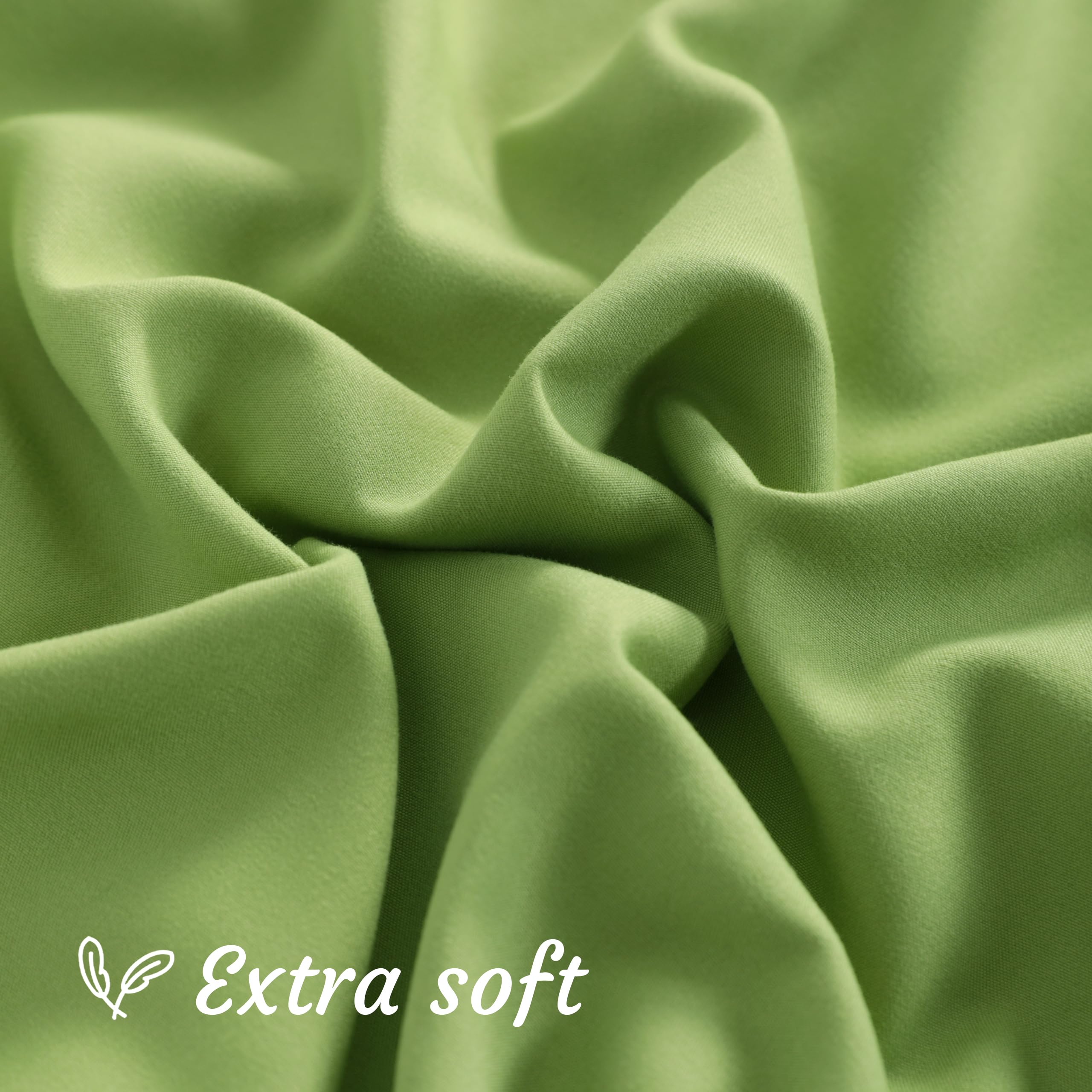 NTBAY stain-resistant surface helps keep toddler bed linens cleaner after spills