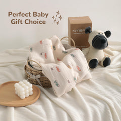 NTBAY stroller nap blanket ready for on-the-go use.