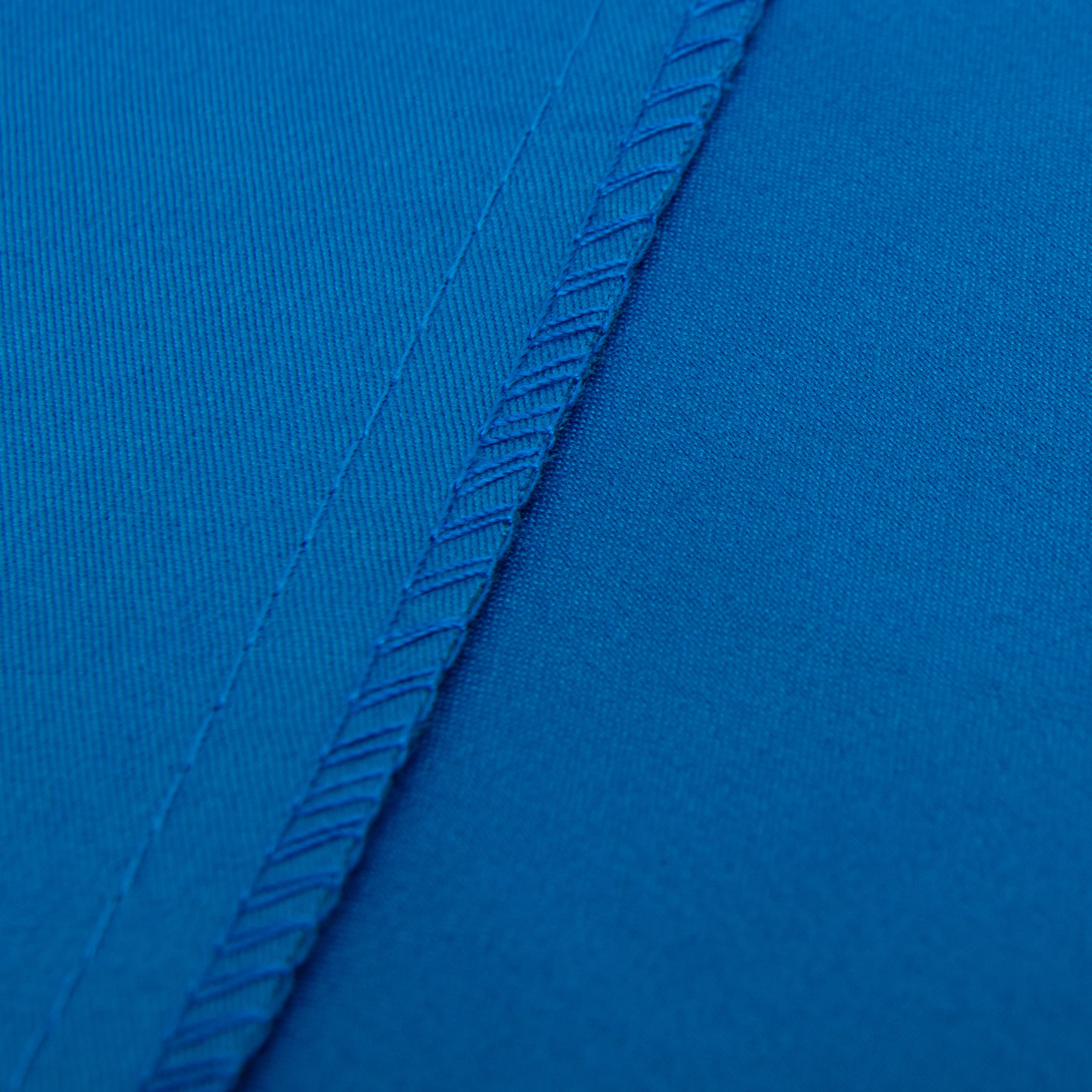 NTBAY royal blue pillowcase provides serene color for nursery and travel
