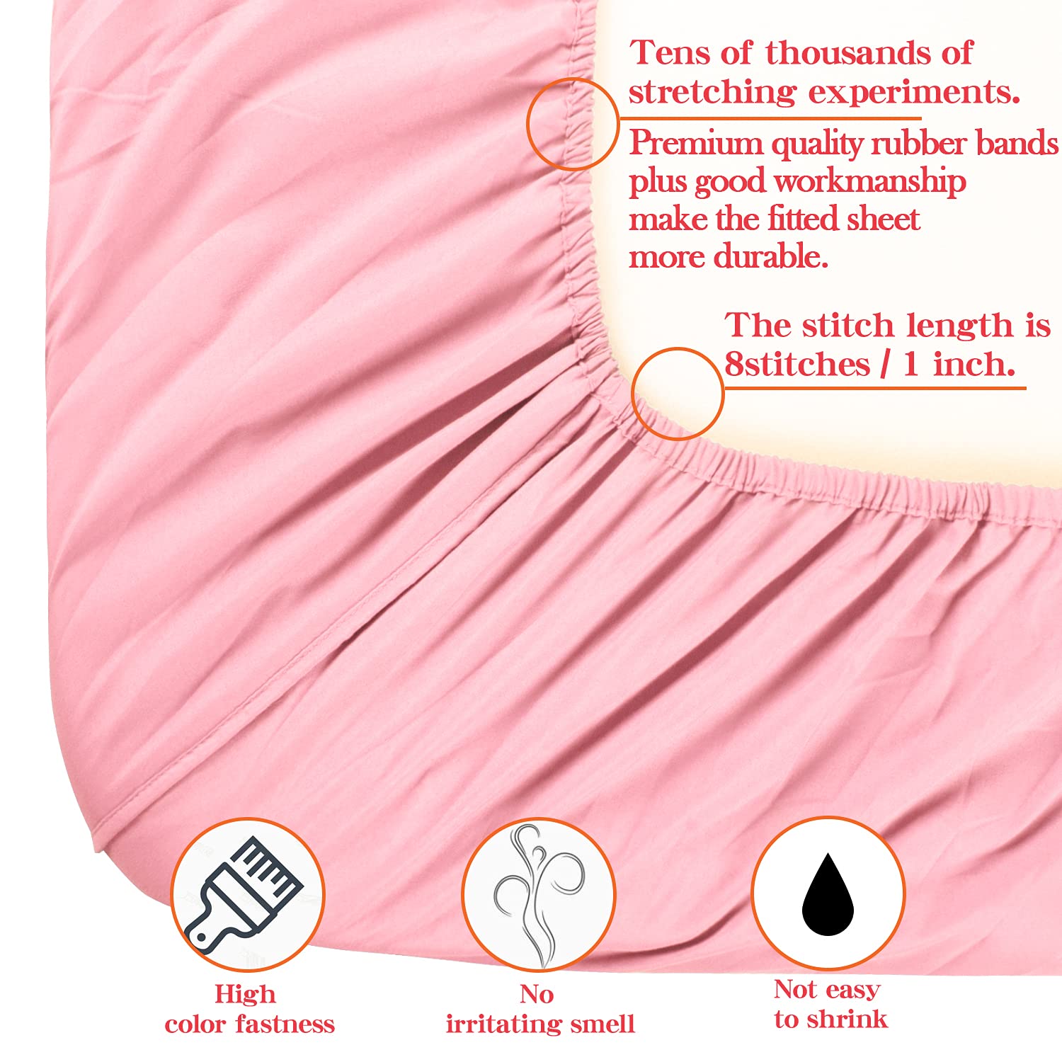 NTBAY pink color option highlights soft, child-friendly bedroom styling