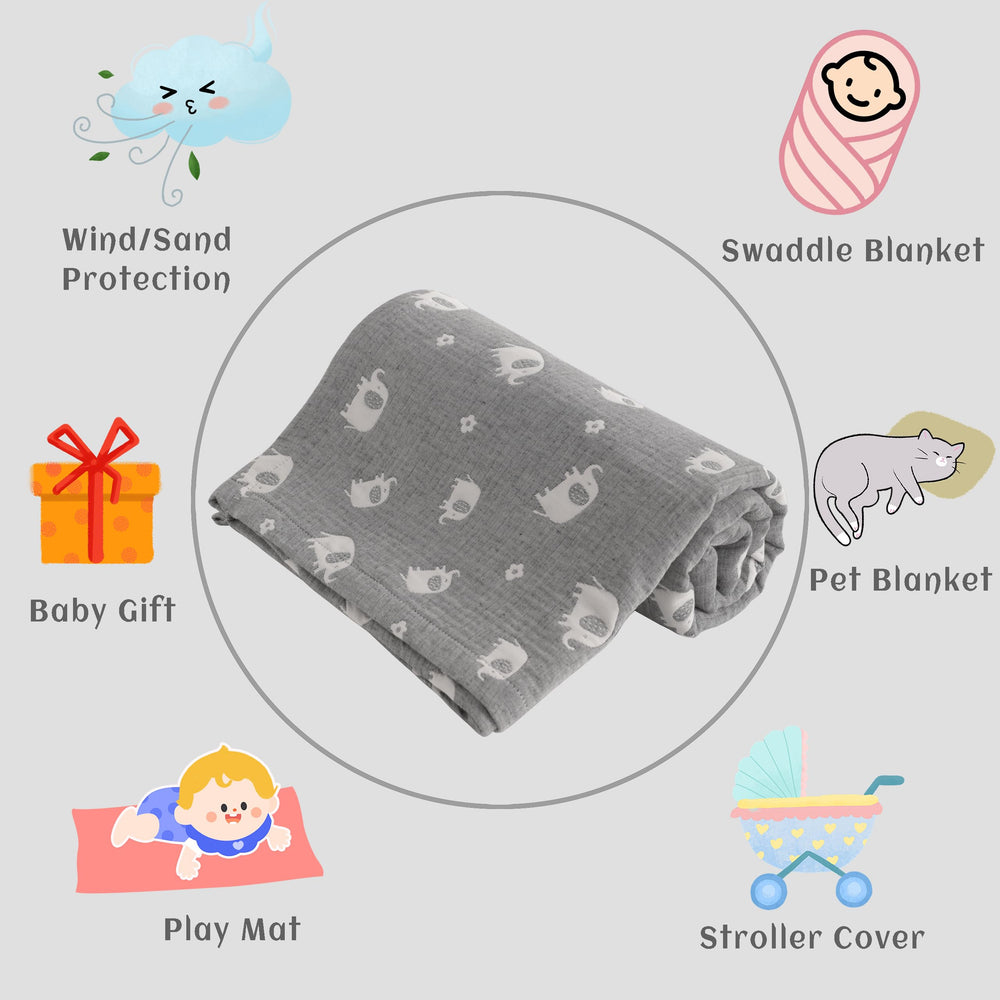 NTBAY toddler blanket-stroller-use; convenient warmth during strolls