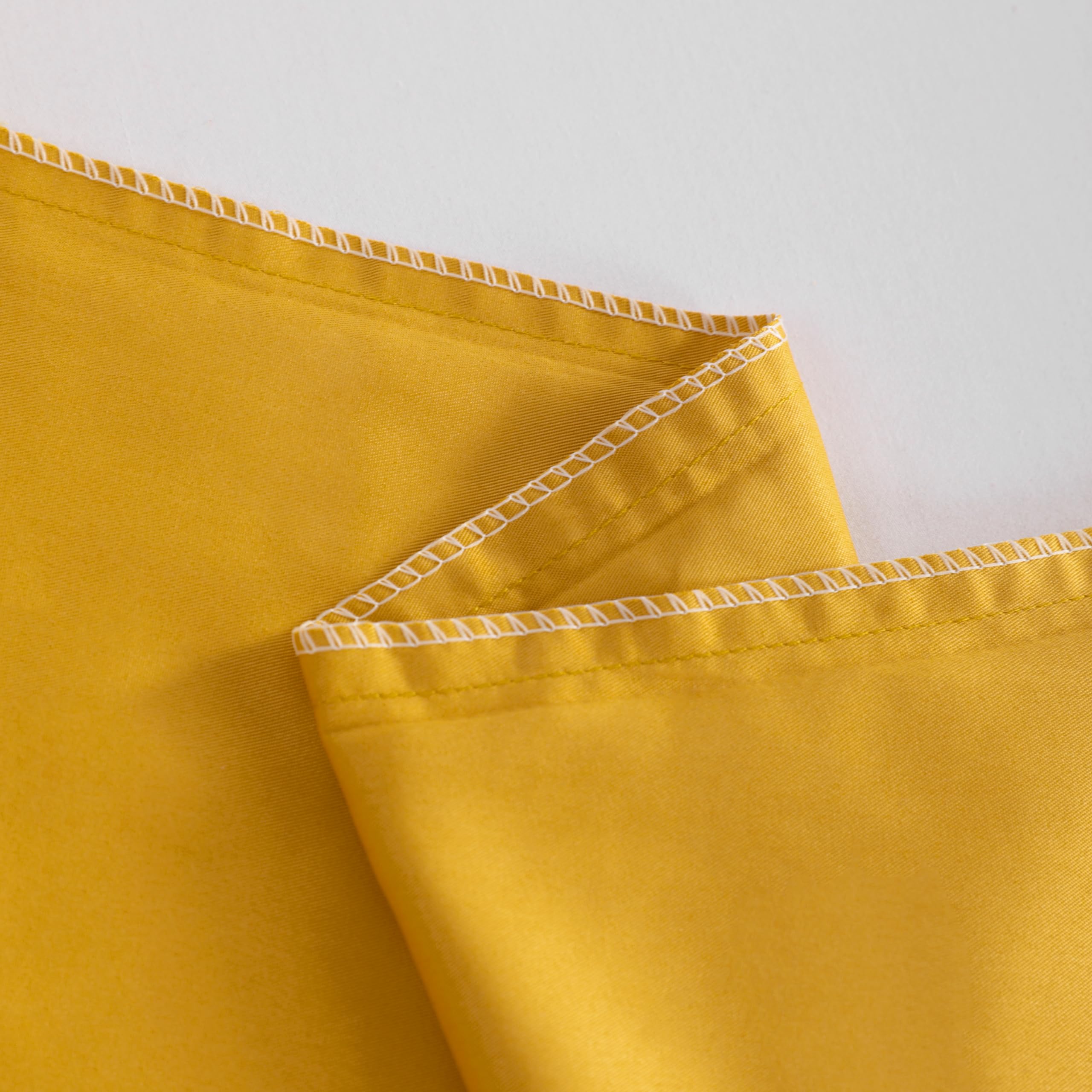 NTBAY ginger yellow pillow case color stays vibrant after washes.