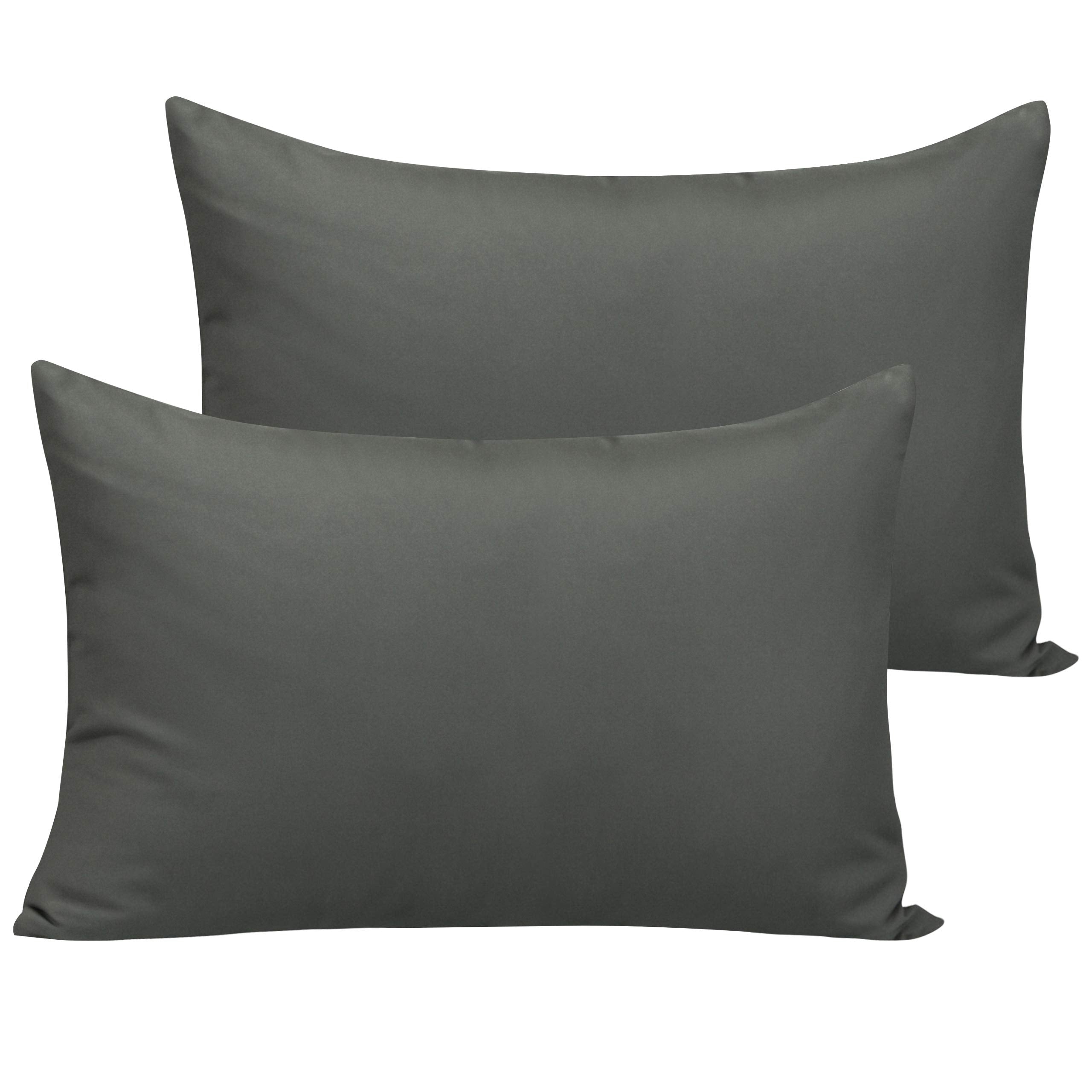 NTBAY toddler pillowcase microfiber two-pack showcasing soft brushed fabric for gentle sleep.