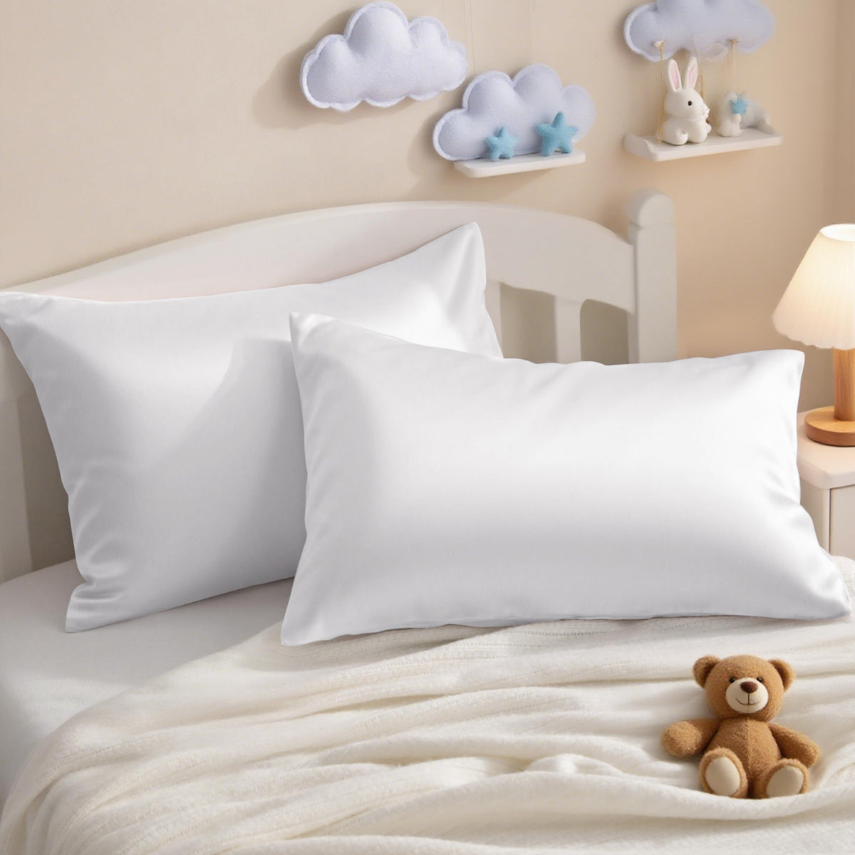 NTBAY toddler pillowcase in soft texture for gentle sleep