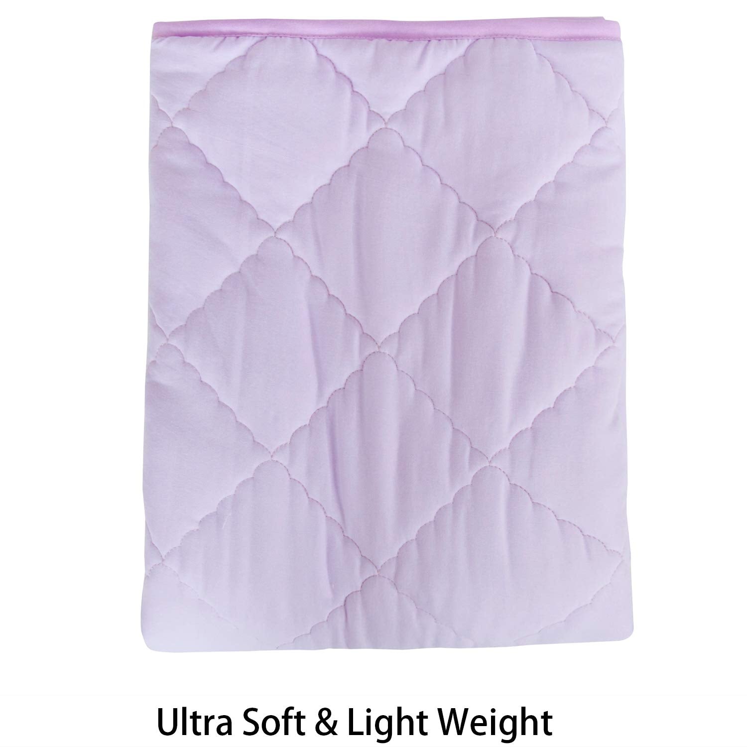 NTBAY travel/nap blanket compact size, ideal for car trips and stroller