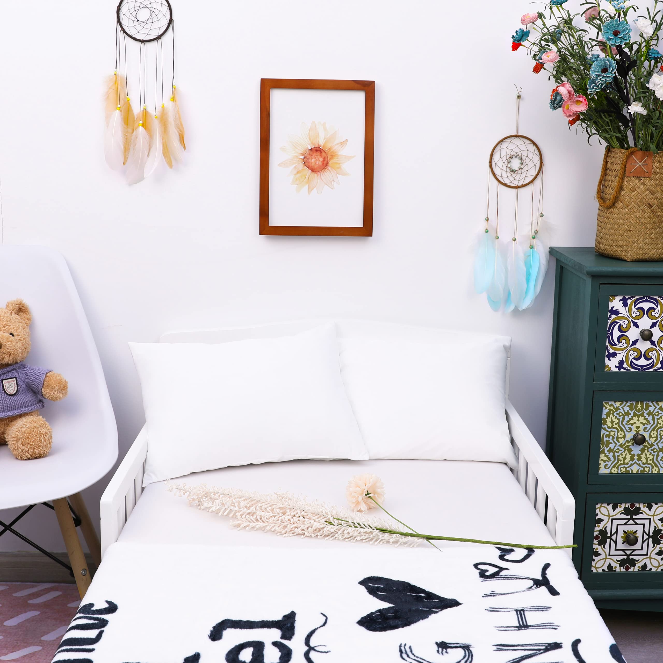 NTBAY pillow protector shows waterproof TPU membrane for moisture protection