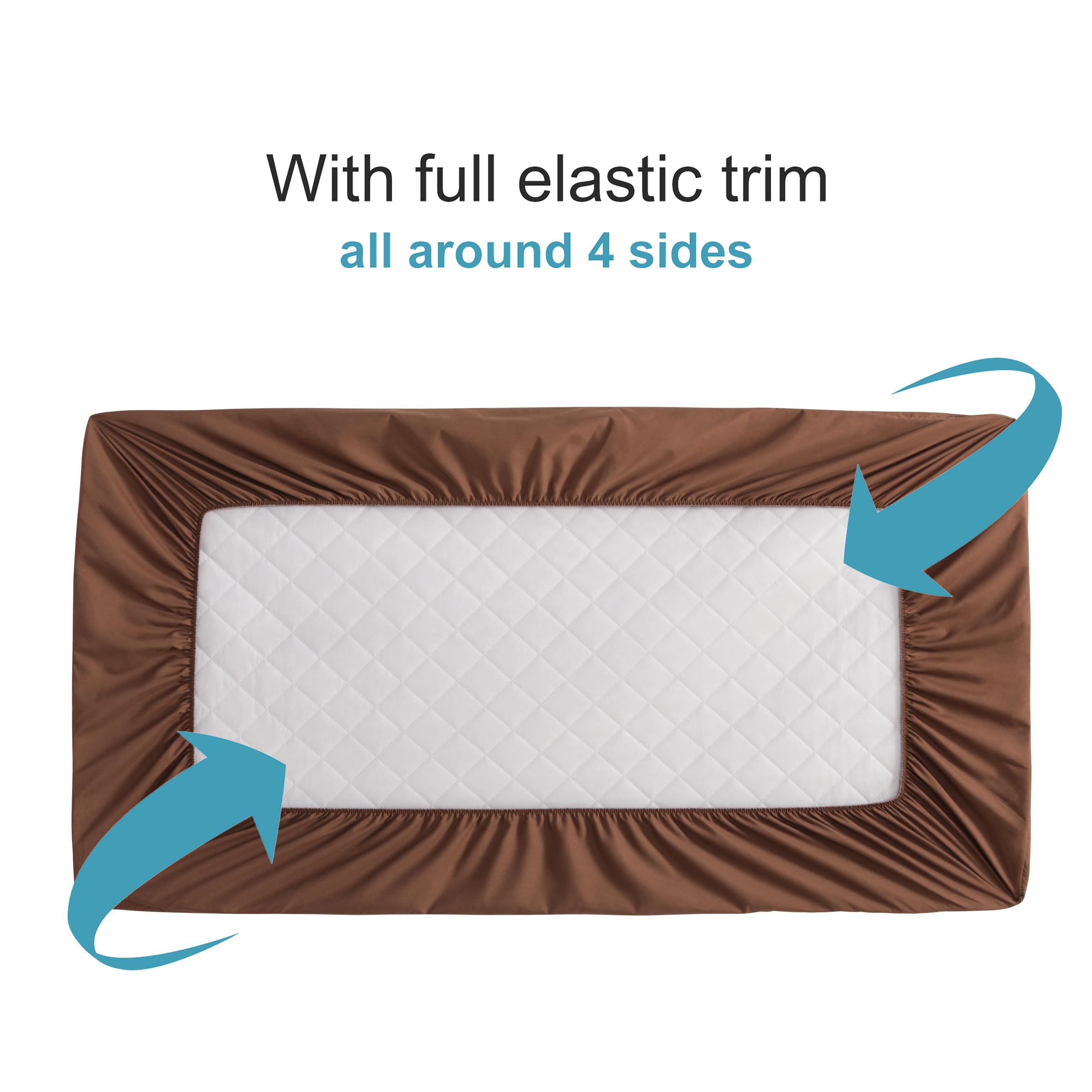 NTBAY waterproof TPU membrane layer detail for durable spill protection and silent operation.