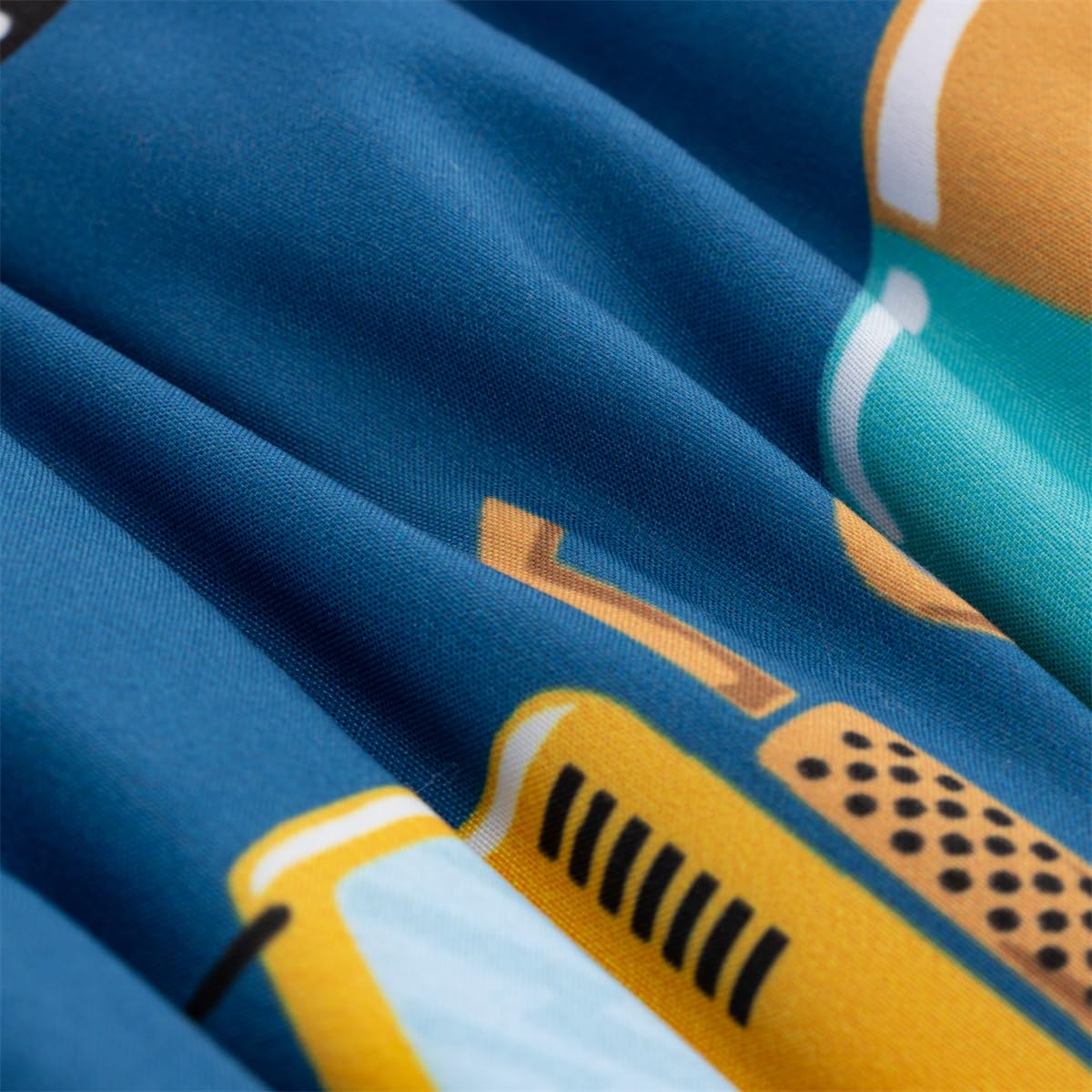 NTBED bedding packaging vacuum bag in blue—facilitates compact storage and easy fluffing.