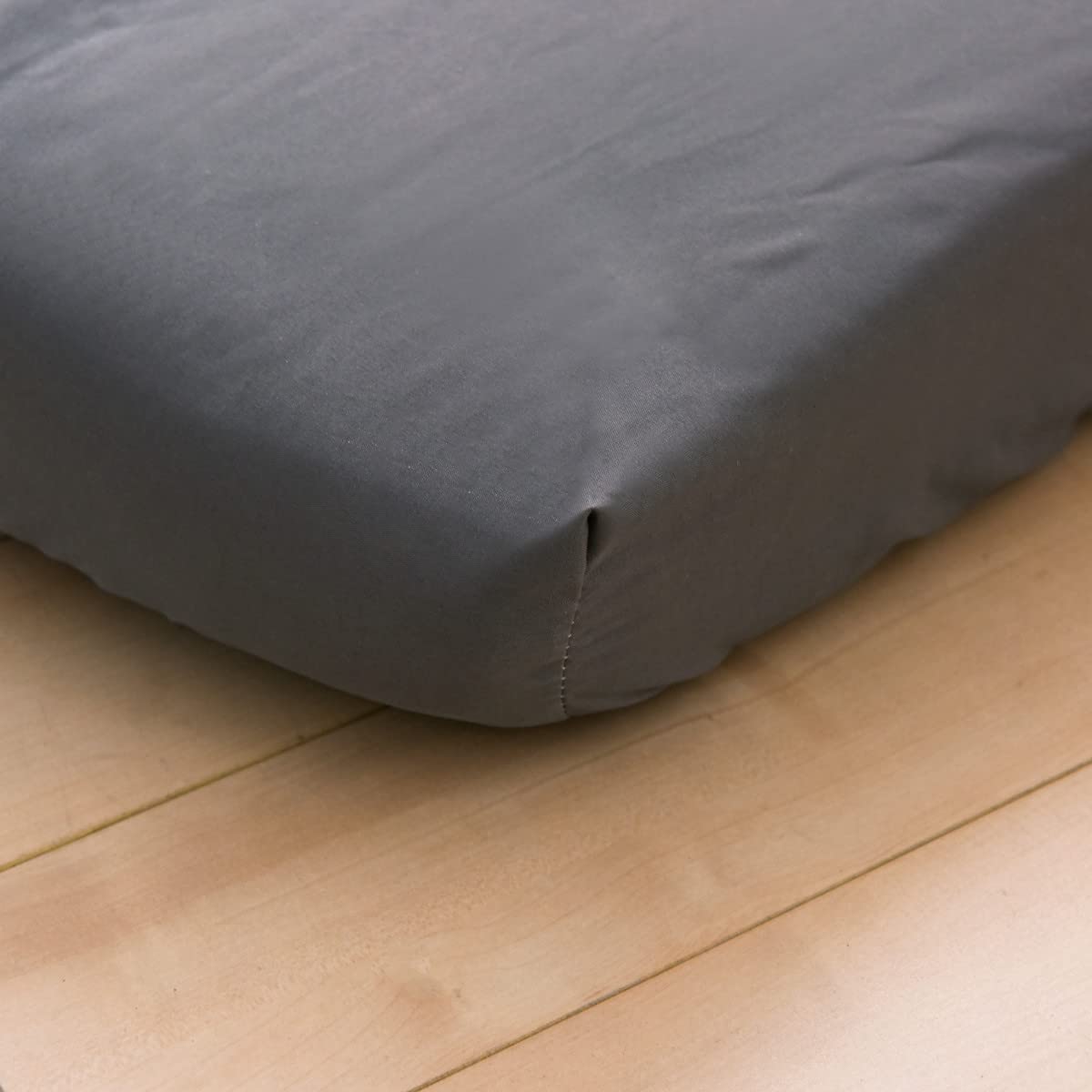 NTBED construction toddler bedding grey colorway — versatile tone for any room