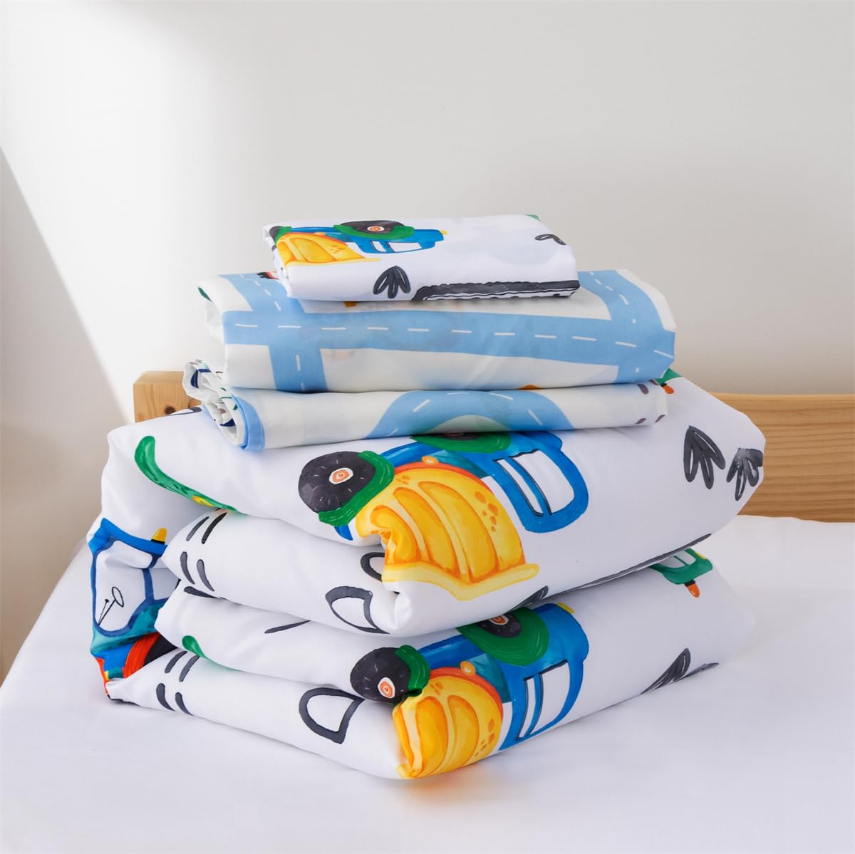 NTBED packaging includes care tips for easy setup and proper washing