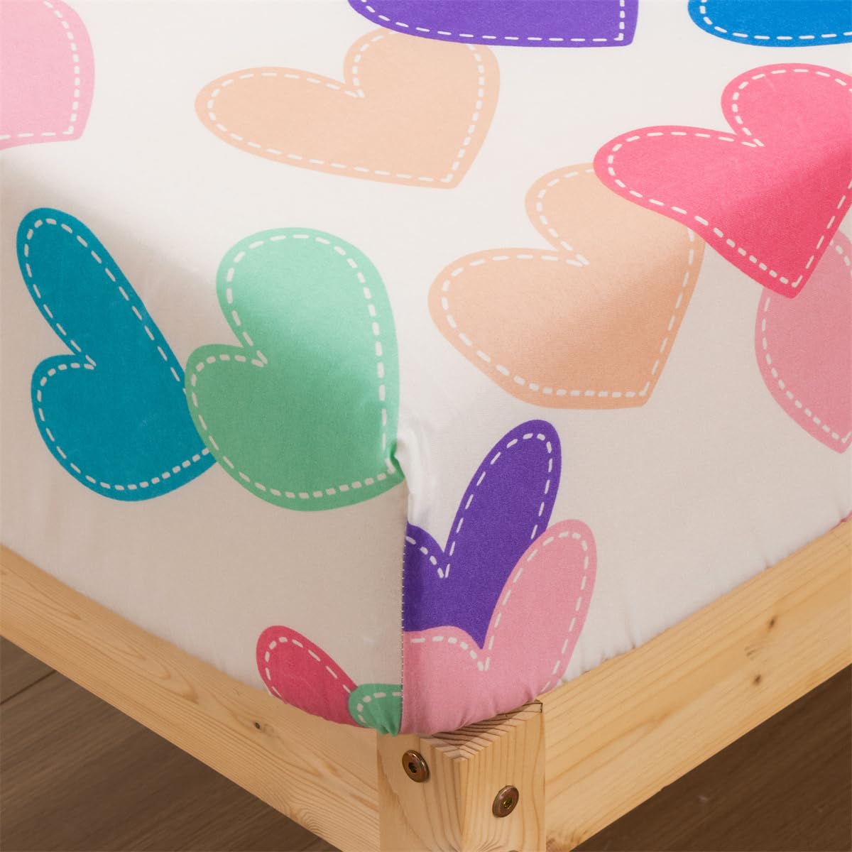 NTBED fitted sheet snug on a standard toddler bed