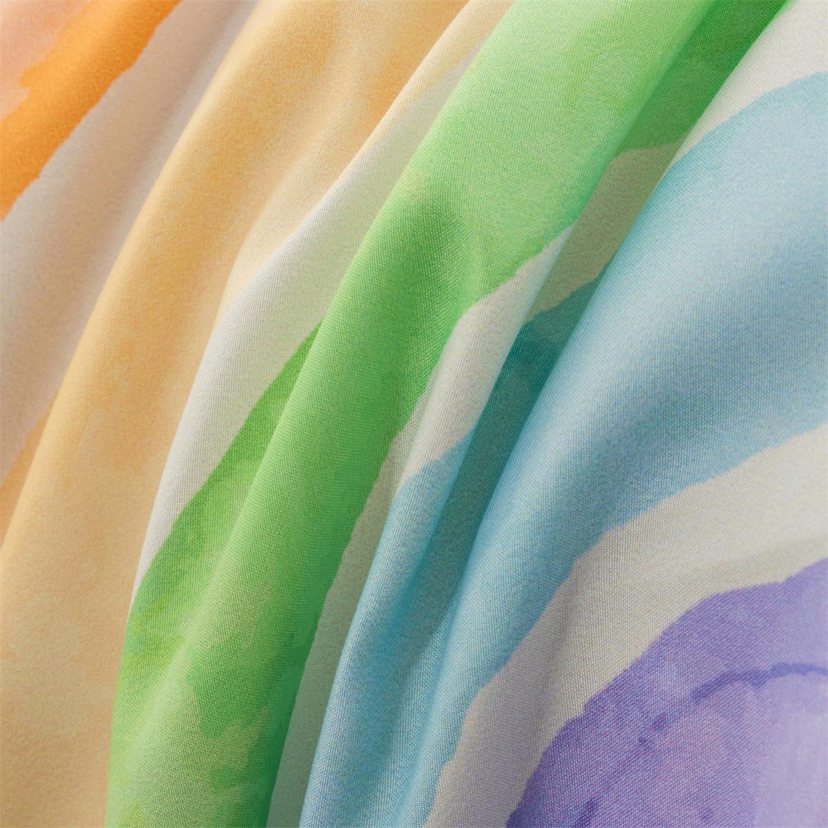 NTBED rainbow floral pattern image adds playful decor to room