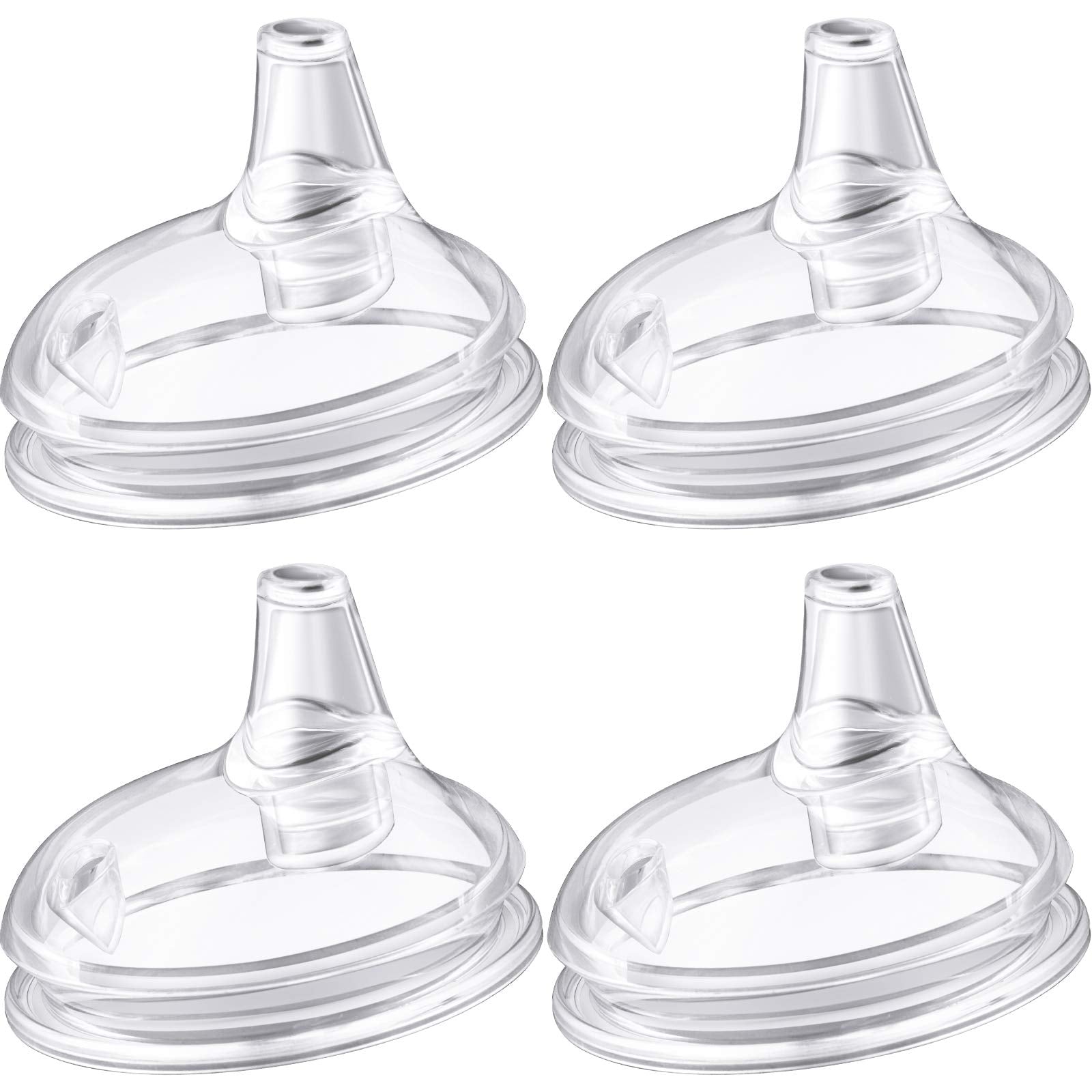 Nuanchu 4-pack spout nipples ready for quick replacement during feeding