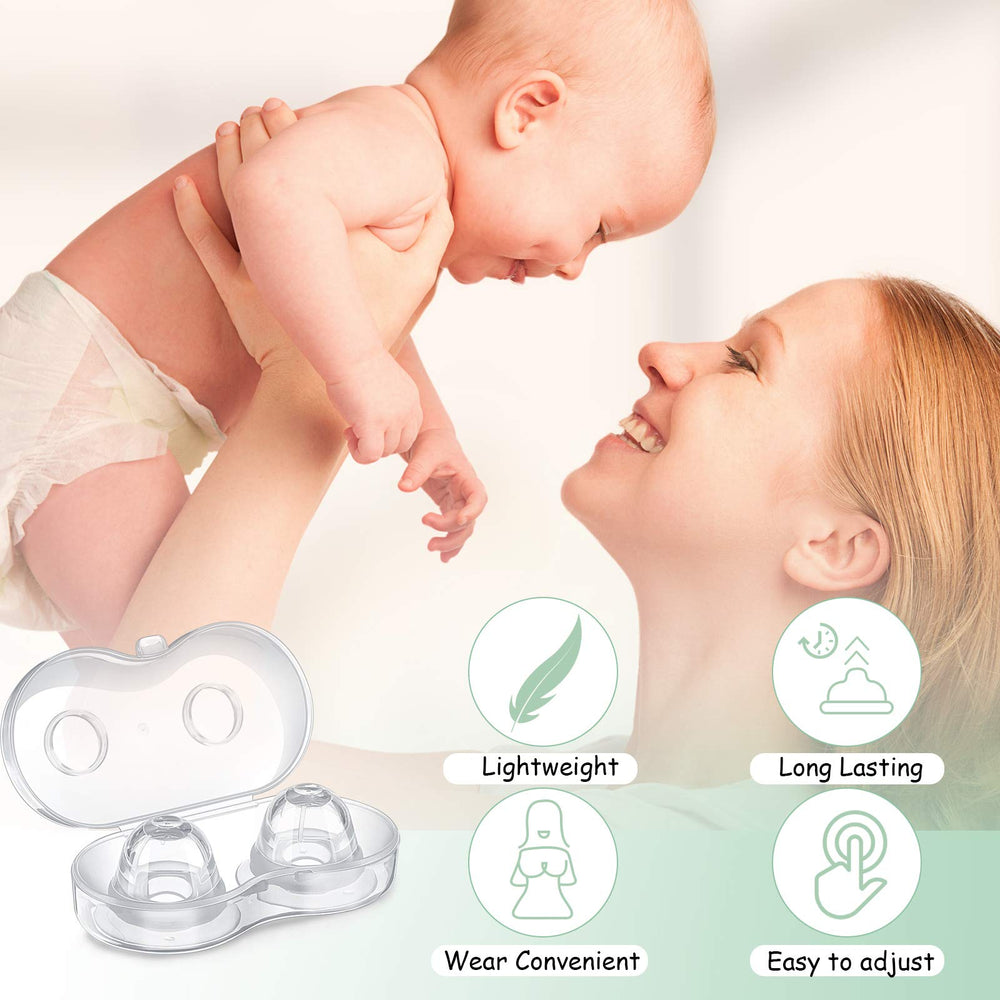 Nuanchu breastfeeding support nipple puller supports drawing out the nipple