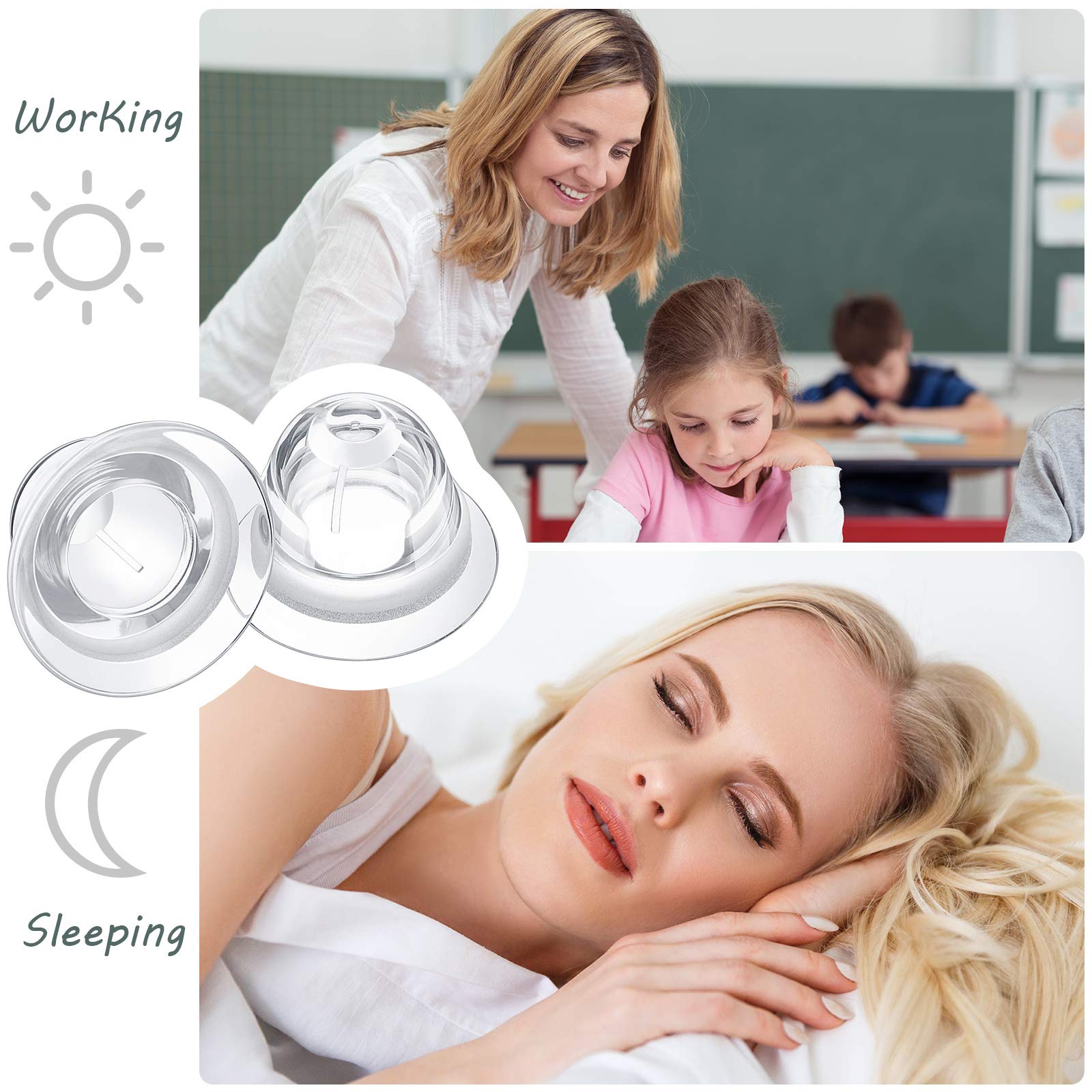 Nuanchu easy use nipple suckers simplify pre breastfeeding prep