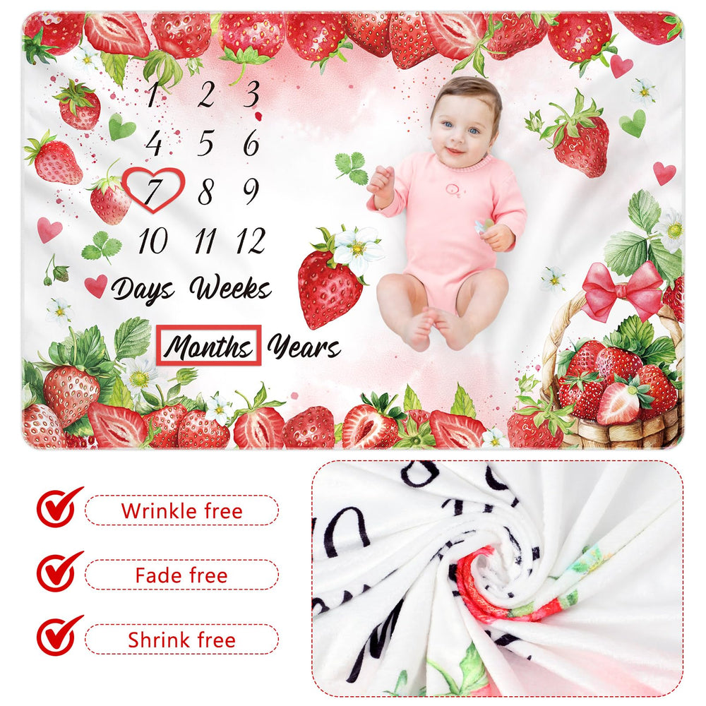 Nuanchu milestone blanket packaging highlights ready-to-use gifting.