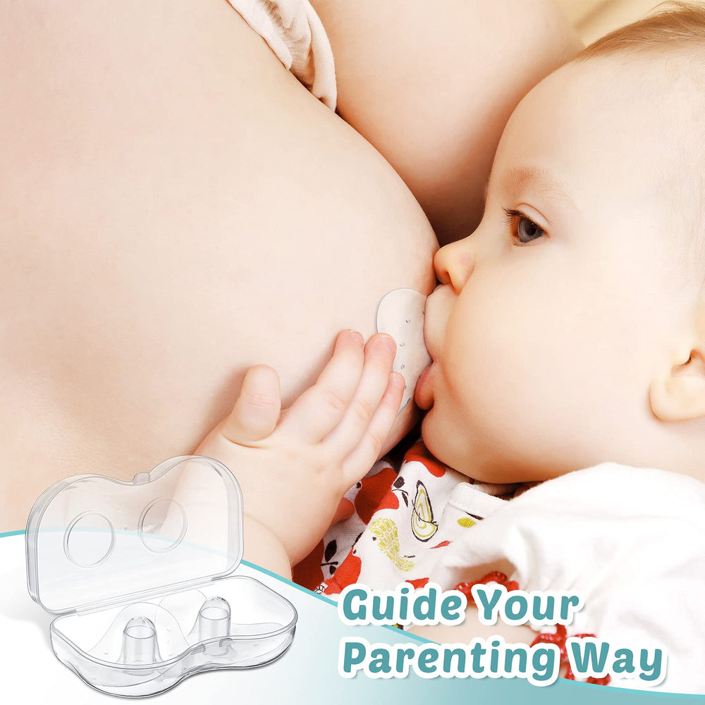 Nuanchu shield helps latch challenges and inverted nipples feel steadier during early nursing sessions.
