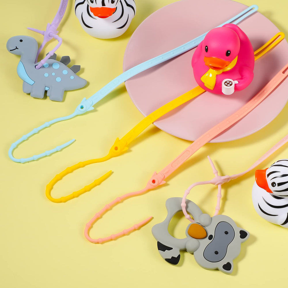 Nuanchu toy straps baby bottle clip emphasizing tidy bottles during meals