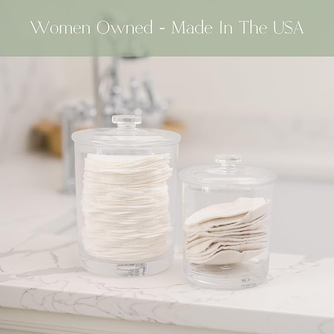 NuAngel 100% cotton pads proudly made in USA by a women-owned business.